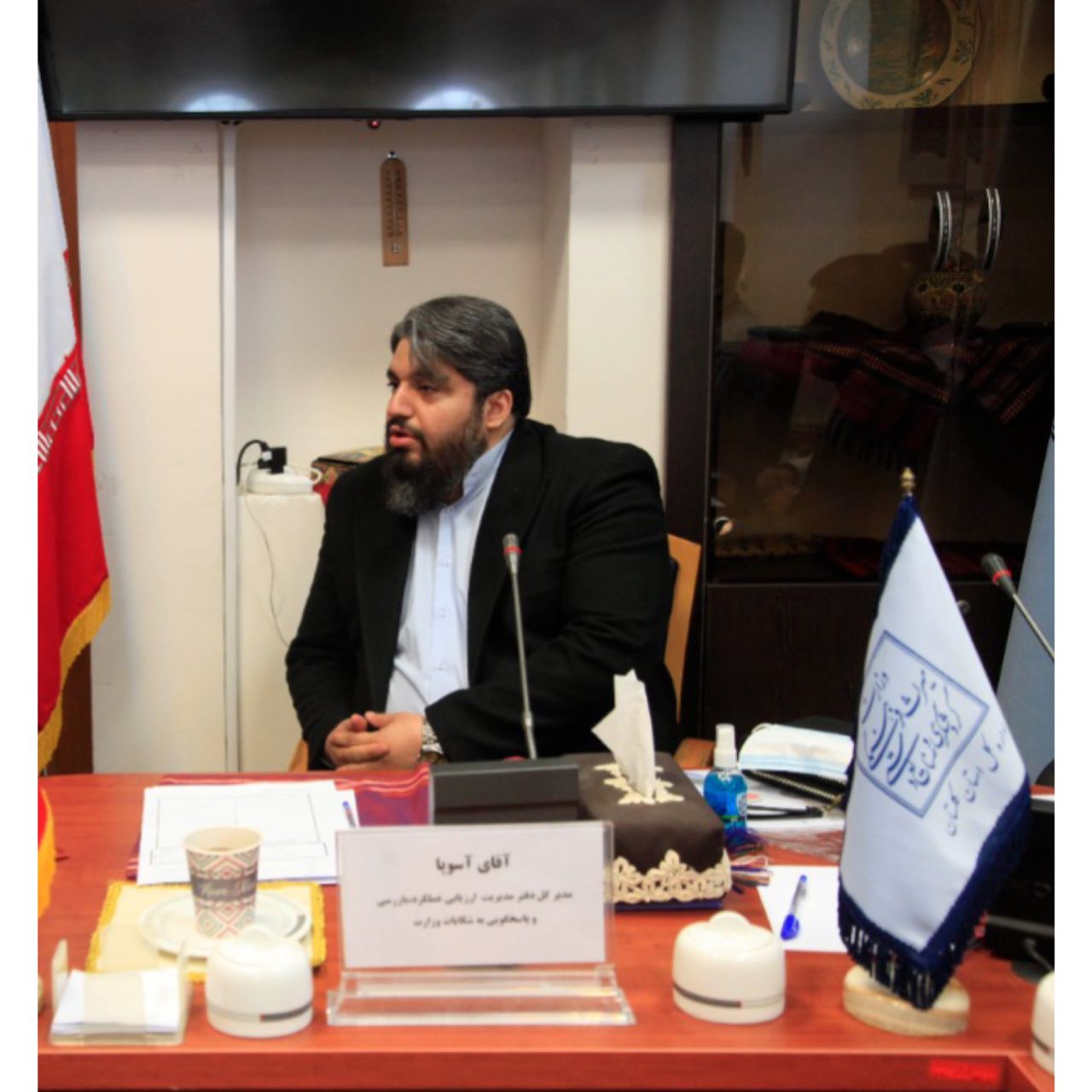 برگزاری میز خدمت با حضور نماینده وزیر میراث‌فرهنگی در آذربایجان شرقی